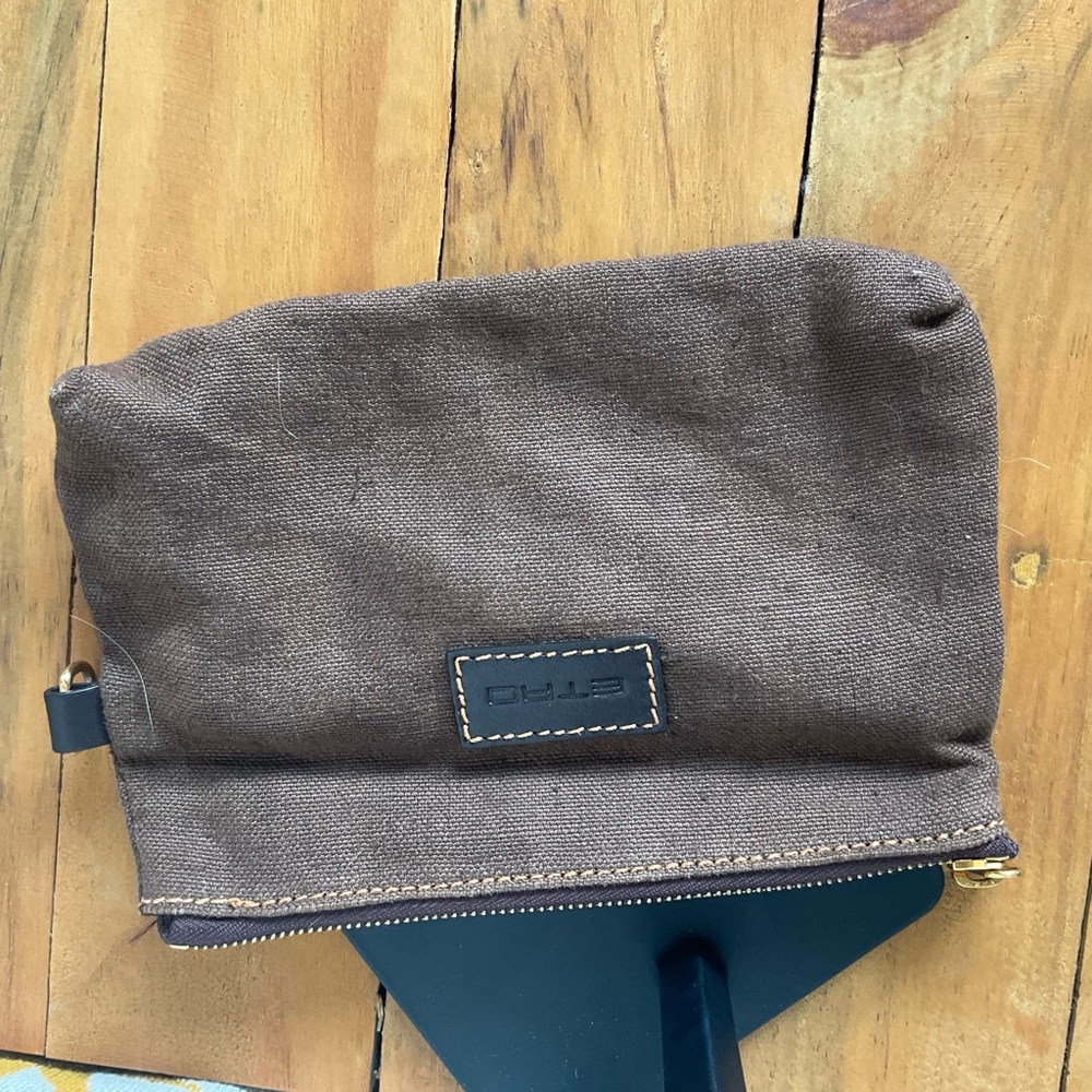 Rare Women's Etro Brown Tote Vintage - Picture 11 of 14